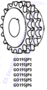 GO195JP2 Sprockets–Pulleys–Sheaves Use For OTIS