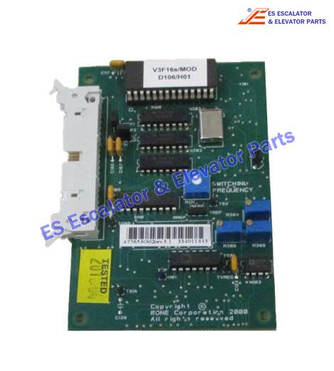 Elevator KM477653G02 INVERTER PCB,MODULATOR V3F16S Use For KONE