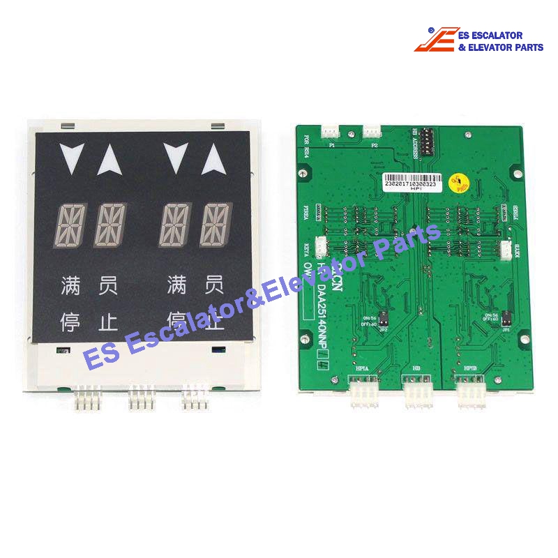 DAA25140NNP10 Elevator Indicator LOP Indicator PCB For Duplex Application Use For Otis
