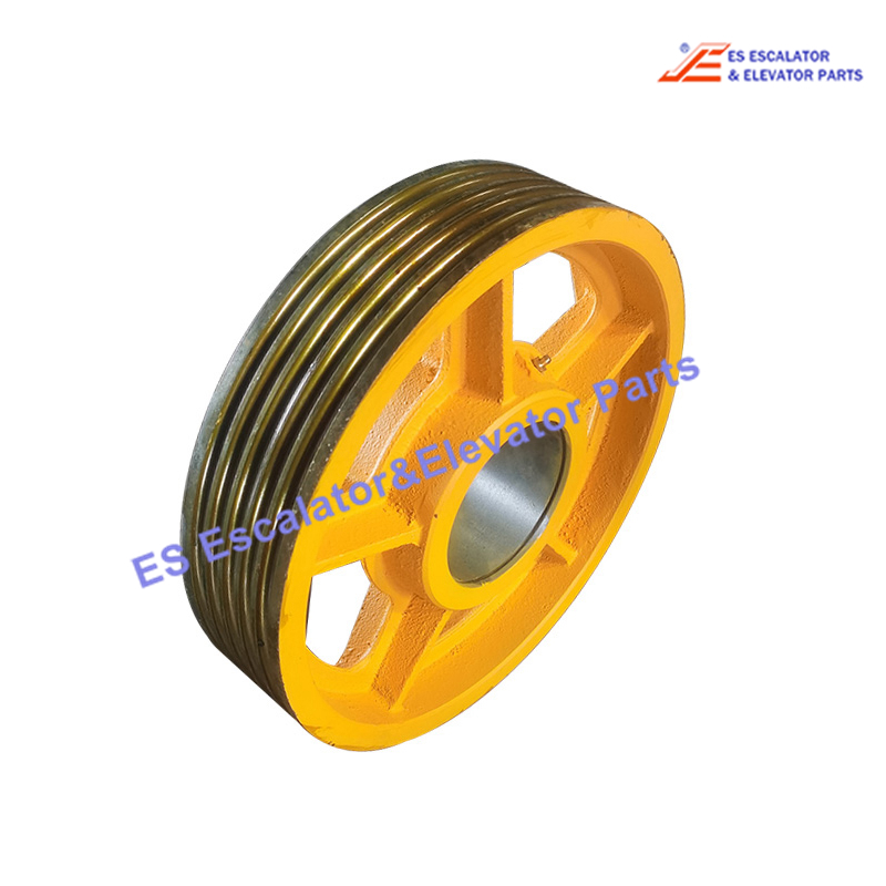 DAA263B1 Elevator Deflection Pulley   400х5х10mm Width L=95mm For shaft d=70mm With bearings set  Use For Otis
