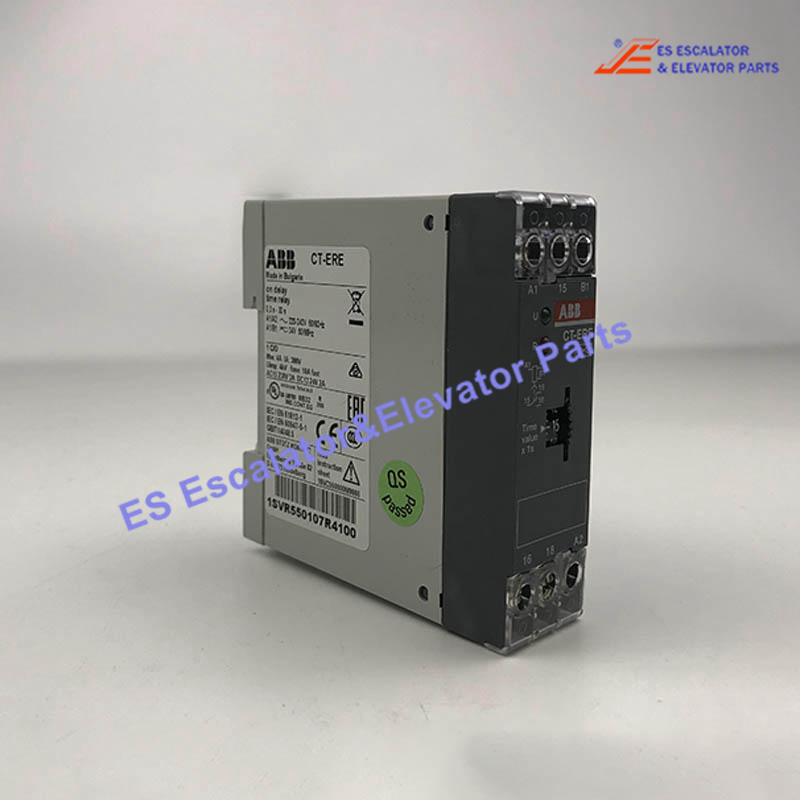 ABB CT-ERE 1SVR550107R4100 Elevator Analogue Timer Time relay Use For Otis