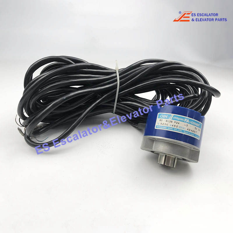 Tamagawa TS5238N452 Elevator Rotary Encoder 5V Servo Motor  Use For Otis