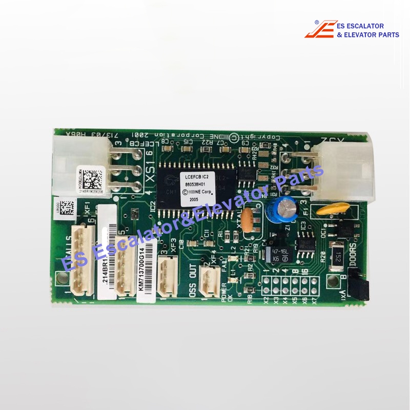 KM713700G14 Elevator LCEFCB Assembly REV 2.5 Lift Controller And Electrification Use For Kone