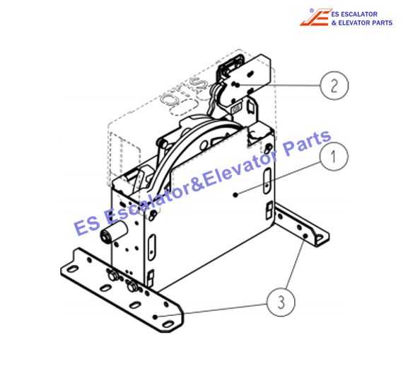 TAA20602A209 Elevator Governor Rated:1.75m/s Use For Otis