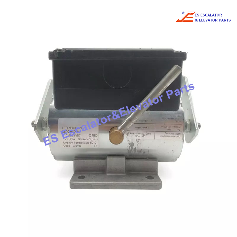 LED098000A21/LED0980048 Escalator Brake Stoke:2x2.5mm Typ:O32 U:2x102.5VDC Voltage: 230V I：2X0.27A Use For Otis