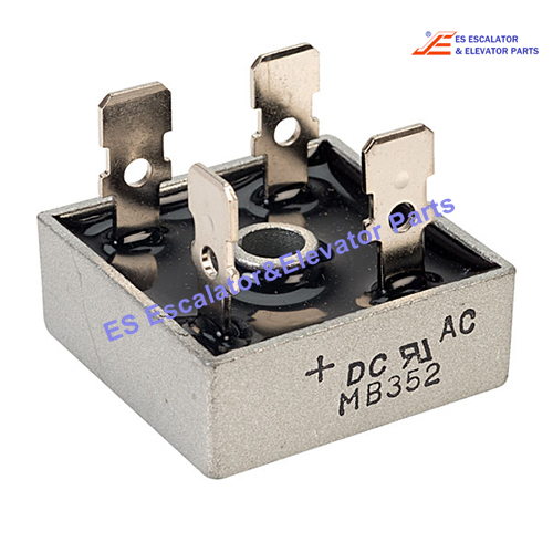 MB352 Escalator Bridge Rectifiers Single-phase Urmax: 200V If: 35A Ifsm: 400A Use For Other