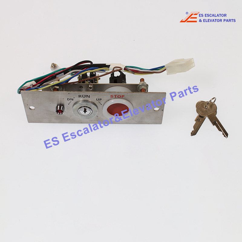 ASA00B101 A Elevator Key Switch Box Control Panel With Key And "Stop" Button Use For LG/Sigma
