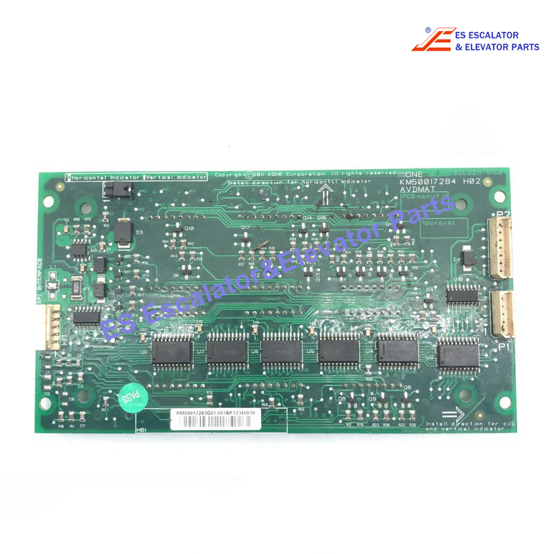 KM50017283G11 Elevator PCB Board Display Board AVDMAT Assembly Use For Kone