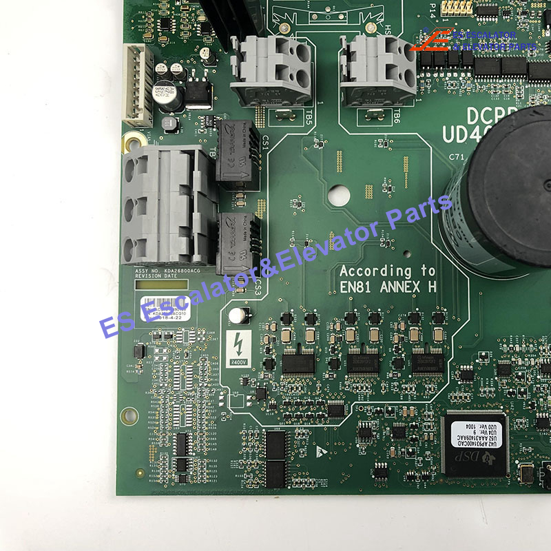 KDA26800ACG10 Elevator PCB Board Main Drive Board For Inverter LRU-UD404 Use For Otis