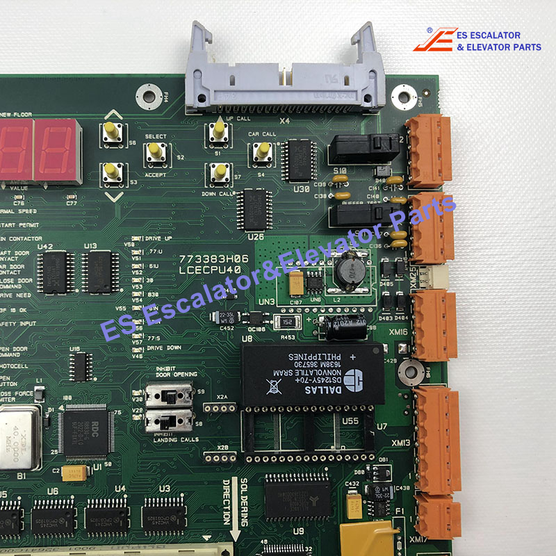 LCECPU40 ASSEMBLYKM773380G04 Elevator Main Control Board Use For Kone
