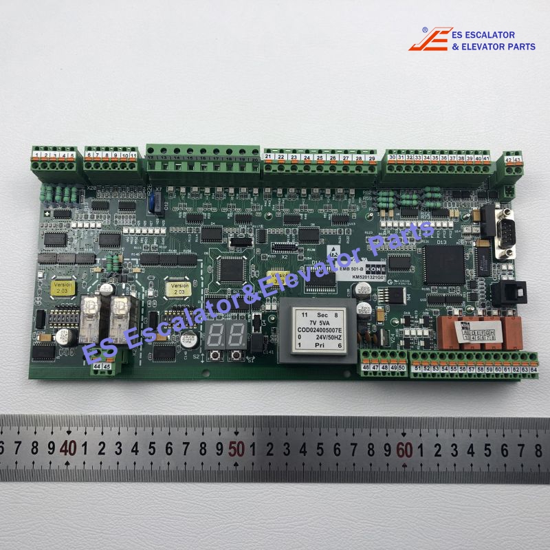 KM5201321G03 Escalator Mainboard EMB501-B EJV1.5 / E40 R1.1 Assembly Use For Kone