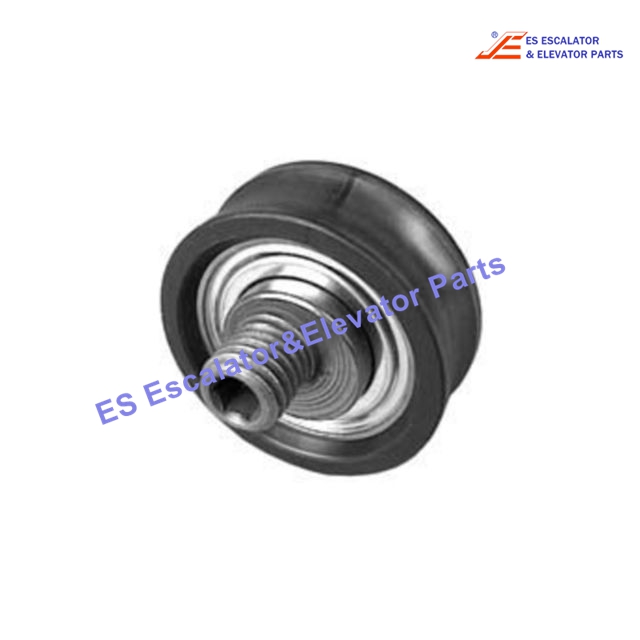 2C1A050058 Elevator Door Roller,Round Groove Ø43/Ø39x16/10 mm M12 ecc. H=1 Use For Selcom