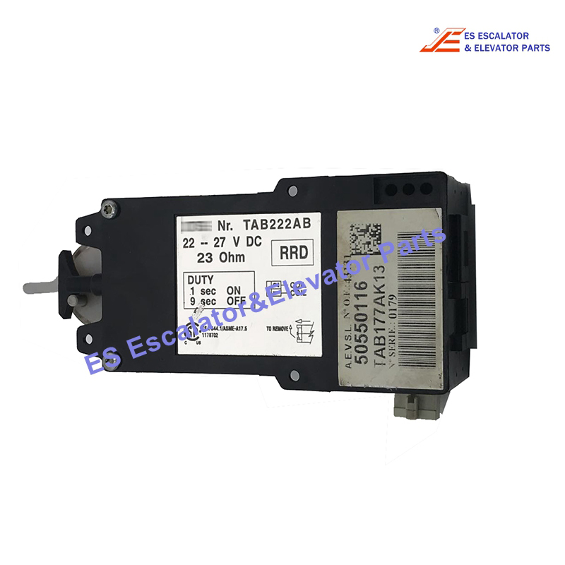 TAB222AB(TAB177AK13) Elevator Speed Limiter Reset Switch  22-27 V DC 23 Ohm Use For Otis