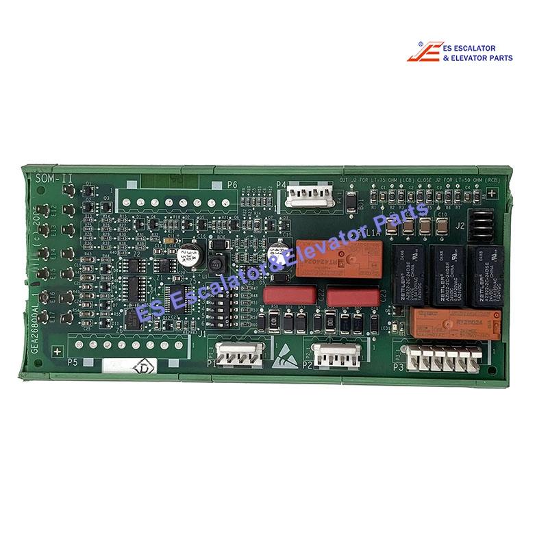 GCA26800AL2 Elevator SOM-II Board Use For Otis