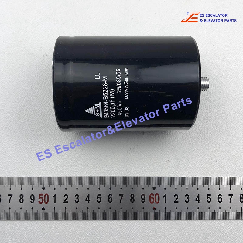 B43584-S5228-M1 Elevator Capacitor 450V 2200UF Use For Other