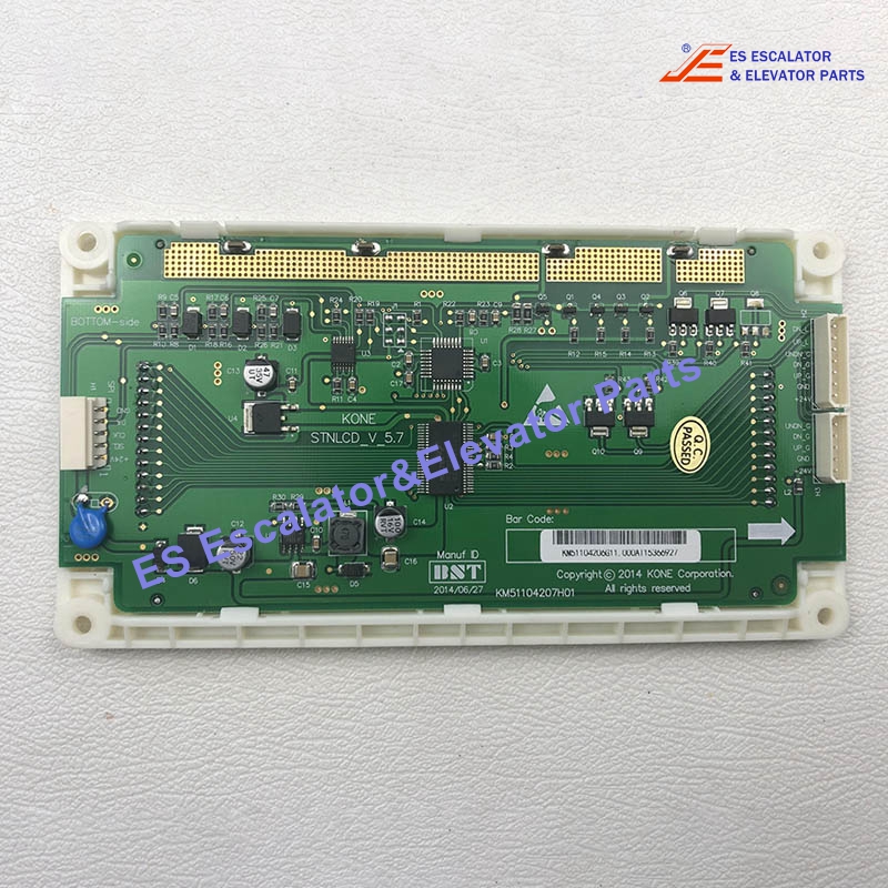 KM51104206G11 Elevator Display Board LCD Panel Display PCB Board Use For Kone
