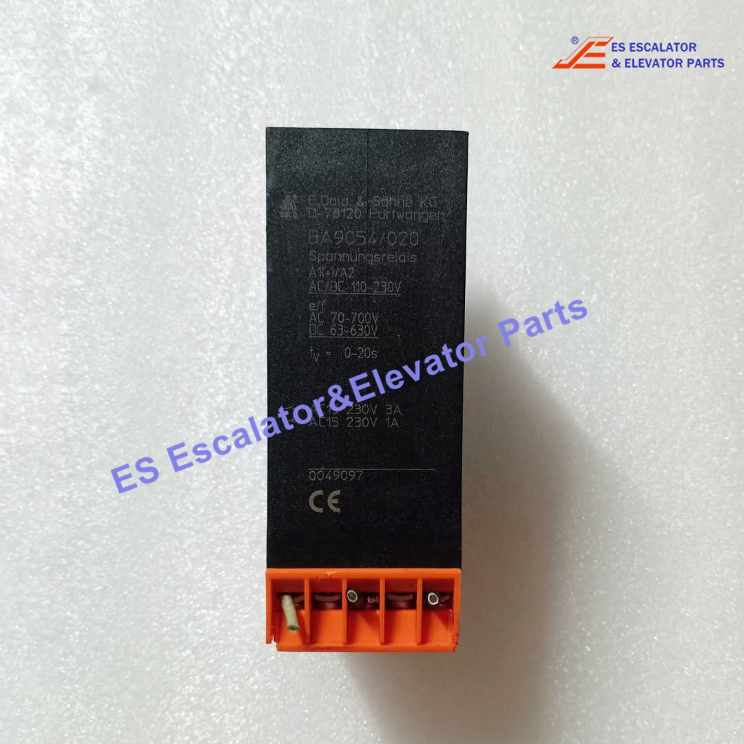 D-78120 Elevator Safety Relay 110-230VAC/DC Use For Other
