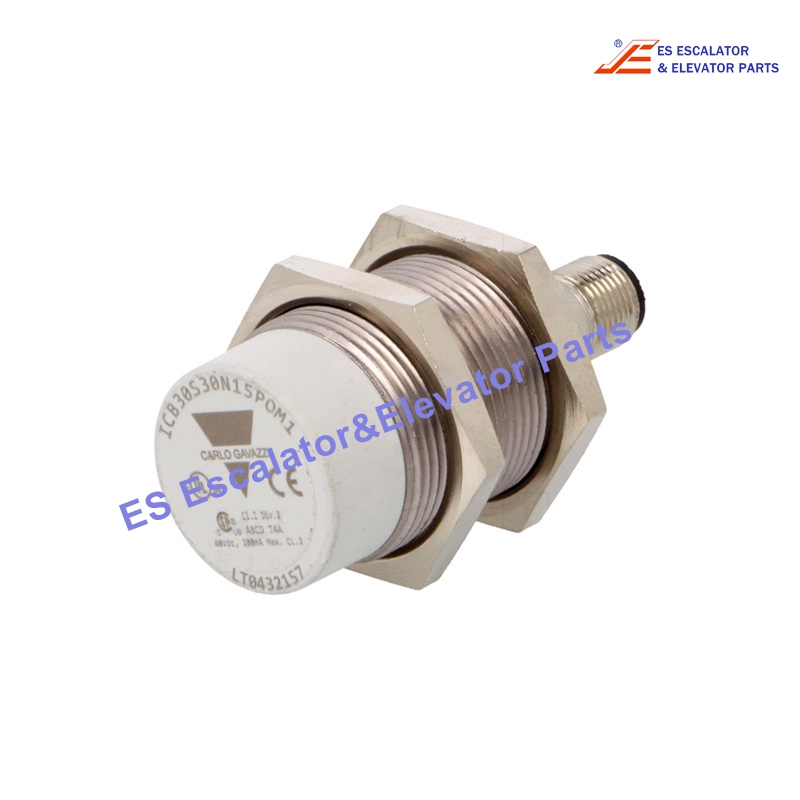 ICB30S30N15POM1 Elevator Inductive Sensor OUT:PNP/NO Range:0-15mm Voltage:10-36VDC Switch housing:M30 IP67 Current:200mA Use For Other
