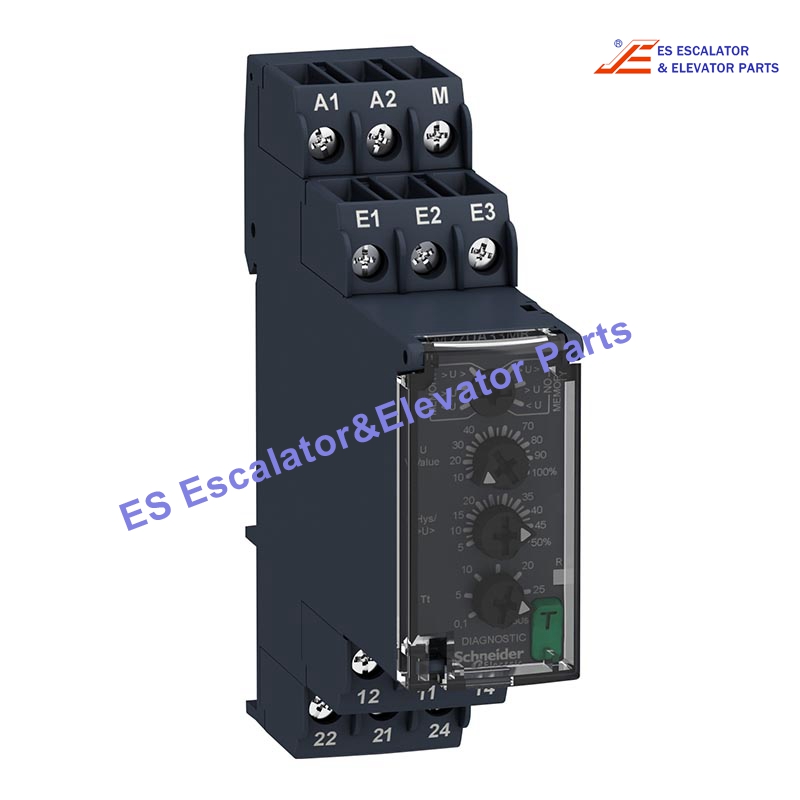 RM22UA33MR Elevator Control Relay 8A 2CO 15-500VAC/DC 24-240VAC/DC Use For Schneider
