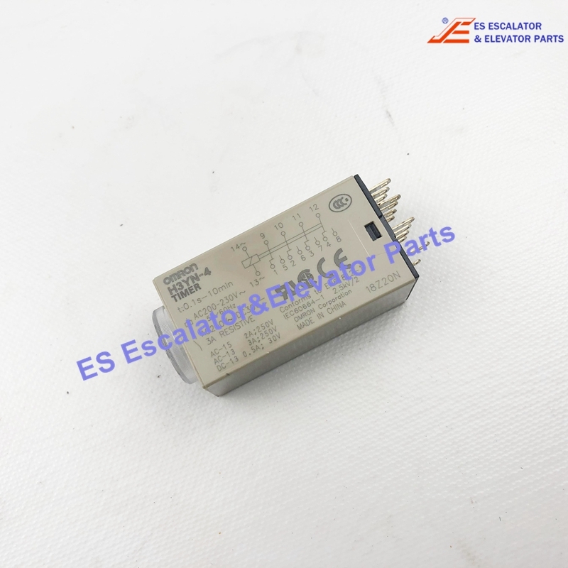 H3YN-4 AC200-230 Elevator Relay 200-230Vac 50/60 Hz Use For Other
