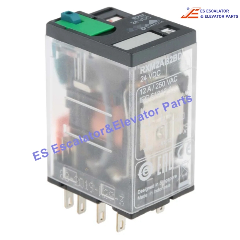 RXM2AB2BD Elevator Relay 12A 250Vac Use For Other
