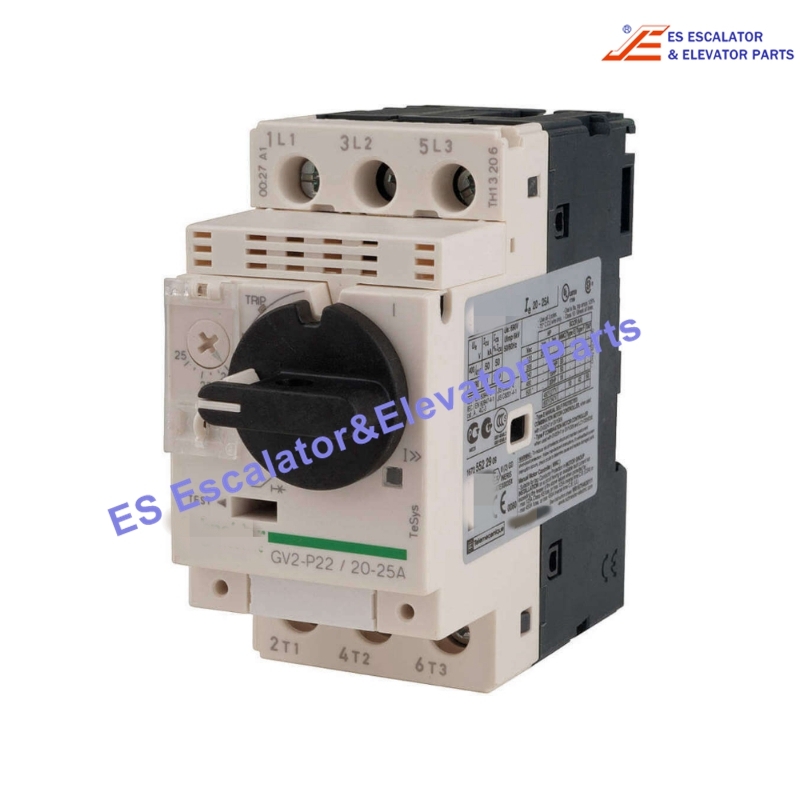 GV2P32 Elevator COMBINED CIRCUIT BREAKER Use For Schneider
